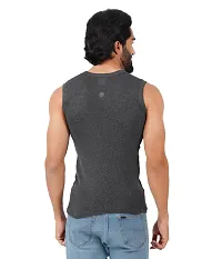 Modern Men's Premium Cotton Gym Vest-thumb3