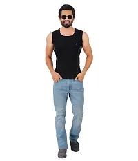 Modern Men's Premium Cotton Gym Vest-thumb4