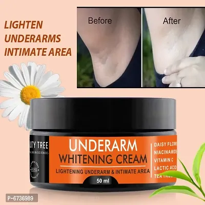 Beauty tree Under Arm Whitening Cream For Lighten amp; Whiten underarms and Intimate Areas 50 ml