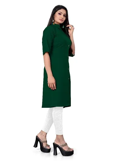 Latest Beautiful Silk Blend Stitched Kurta for Women