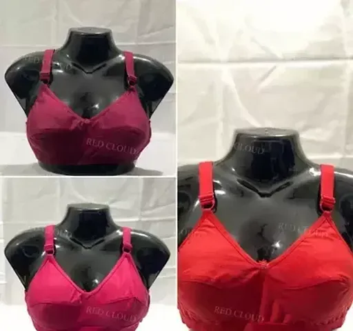 Cotton Blend Bra Set 