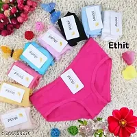 Stylish Fancy Silk Panty For Women Pack Of 8-thumb1