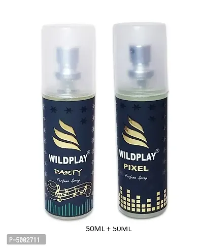 Party And Pixel Pocket Perfume- 50 Ml Each
