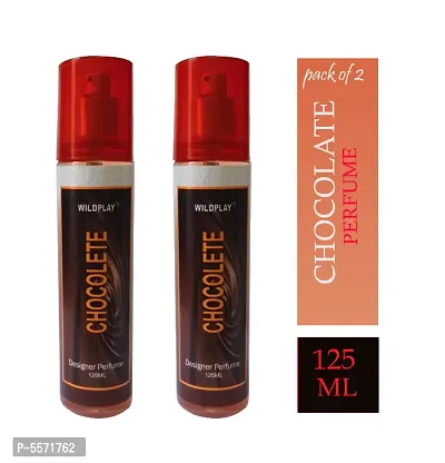 Set of 2 Chocolate 125ml spray perfume