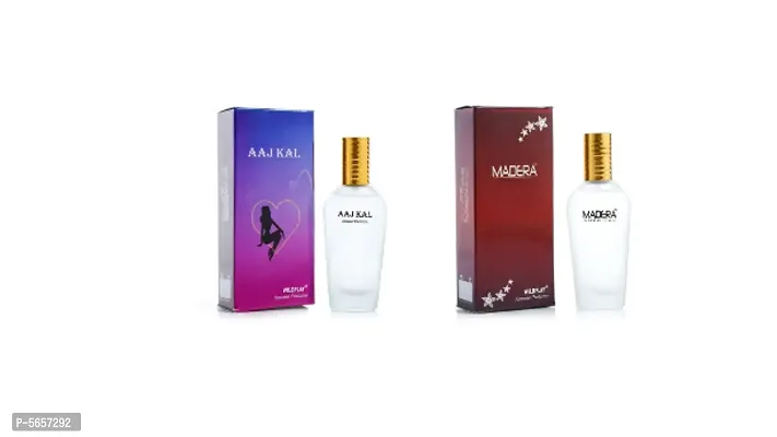 Combo of 50ml Aajkal, Madera American Spray Perfumes-thumb0