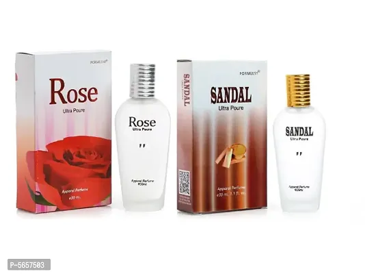 Combo Of Perfume Combo 30Ml Rose 30Ml Sandal Spray Mens Perfumes Perfumes