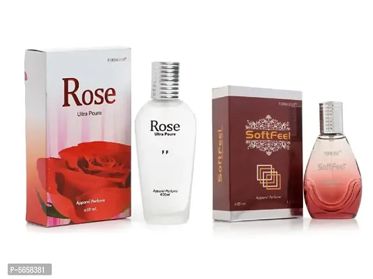 Formless Perfume Combo 30ml Rose, 30ml Softfeel Spray
