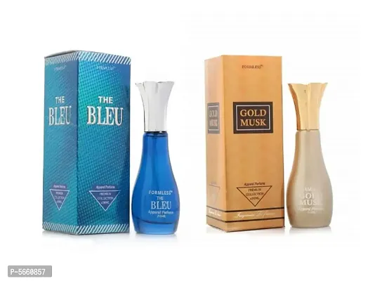 Formless Combo 30ml Blue, 30ml Gold musk Spray Perfume