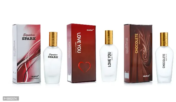 Set of Spark, Loveyou and Chocolate 25ml spray perfume