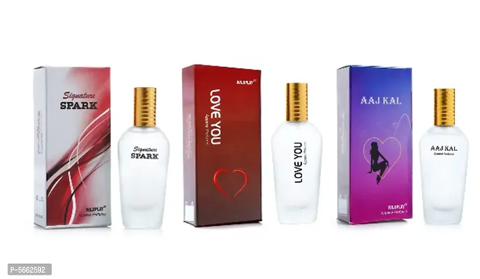 Set of Spark,Loveyou and Aajkal 25ml spray perfume-thumb0