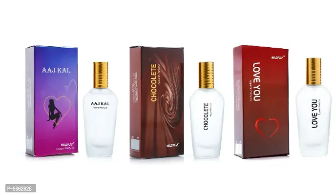 Set of Aajkal, Chocolate and Loveyou 25ml spray perfume
