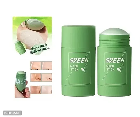 Green Mask Stick Pack Of 1 Skin Care Face Mask-thumb0