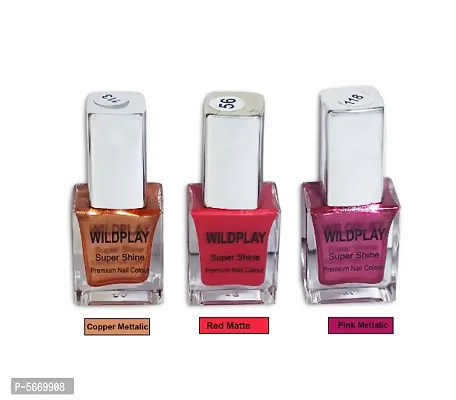 Wildplay Nail Polish Classic Shades