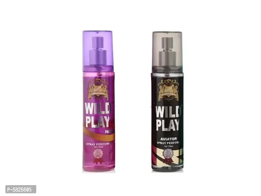 Wildplay 135ml Passion, 135ml Aviator Spray Perfume