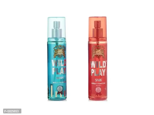 Wildplay 135ml Shot, 135ml Spark Spray Perfume