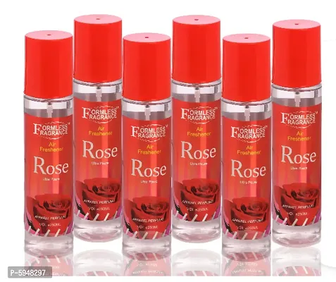 Set of 6 Formless Rose 250ml room freshner