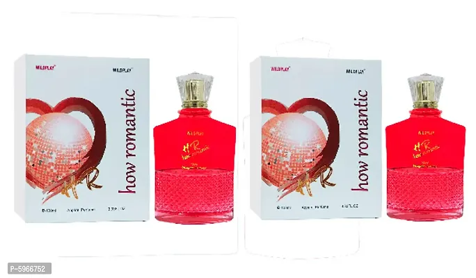 Set of 2 How Romantic 100ml perfumes