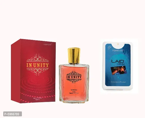 Set of Inunity 100ml and 20ml laid pocket perfumes