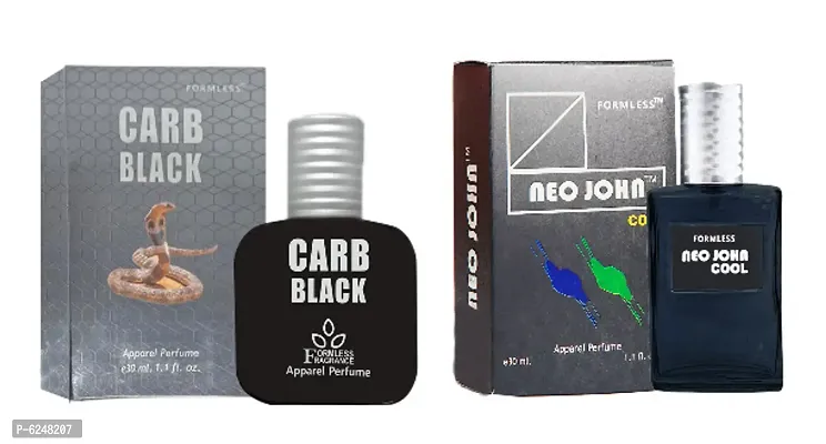 Carb Black 30ml Perfume 1pc. and Neojohn Cool Perfume 1pc.