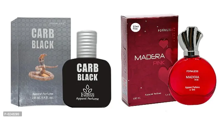 Carb Black 30ml perfume 1pc. and Madera 40ml Perfume 1pc.