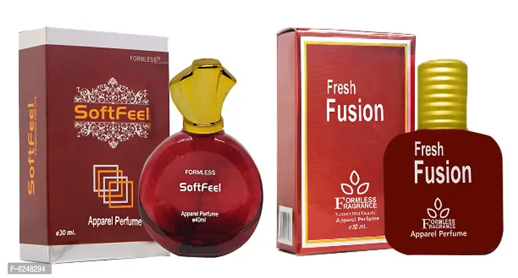 Softfeel 30ml perfume 1pc. and Fresh  Fusion 30ml Perfume 1pc.