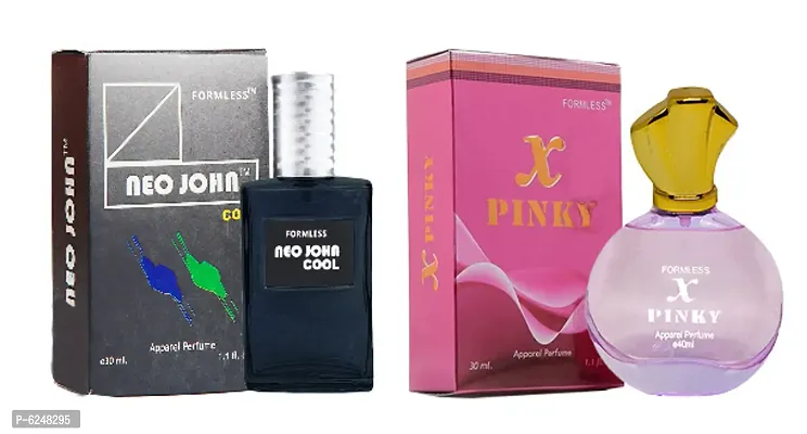 Neojohn Cool 30ml perfume 1pc. and X pinky 30ml perfume 1pc.-thumb0