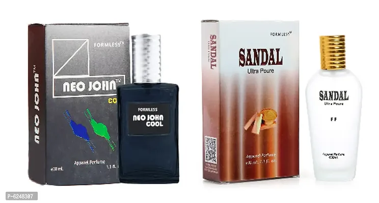 Neojohn Cool 30ml Perfuem 1pc. and Sandal 30ml Perfume 1pc.