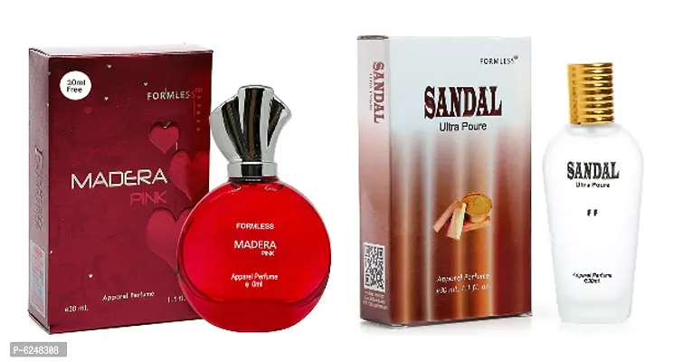 Madera 40ml perfume 1pc. and Sandal 30ml perfume 1pc.