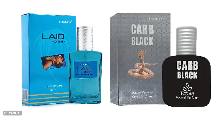 Carb Black 30ML perfume 1pc.and Laid 30ML perfuem 1pc.