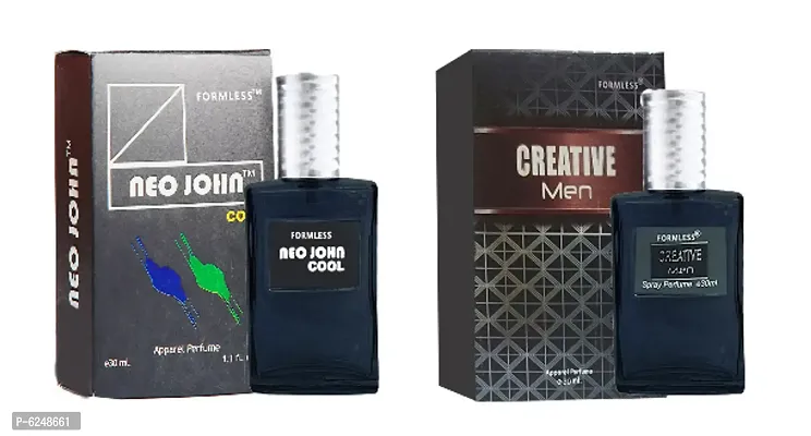 Neojohn Cool 30ML perfume 1pc. and Creative Men 30ML perfuem 1pc.