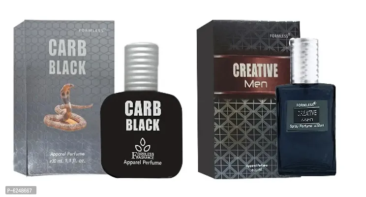 Carb Black 30ML perfume 1pc. and Creative Men 30ML perfume 1pc.