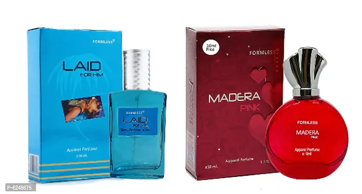 Madera 40Ml perfume 1pc. and Laid 30ml perfume 1pc.