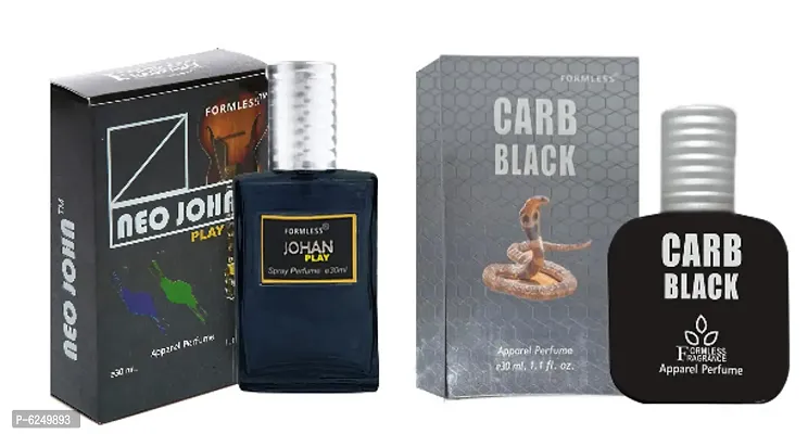 Neojohn Play 30ml perfume 1pc. and Carb Black 30ml Perfume 1pc.