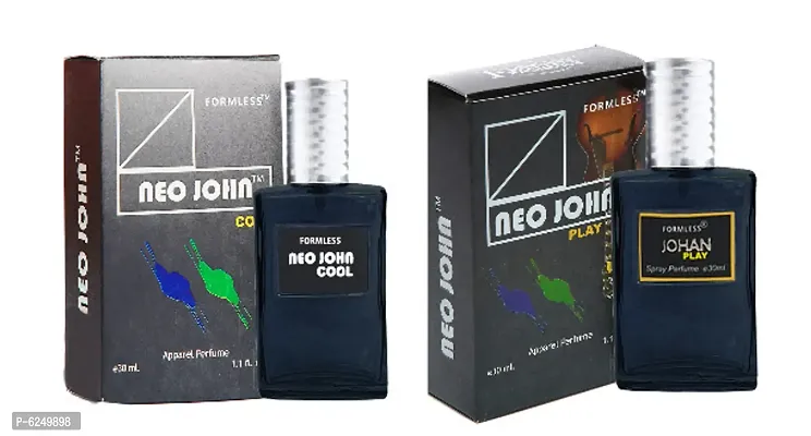 Neojohn Cool 30ml  perfume 1pc. and Neojohn Play 30ml Perfume 1pc.