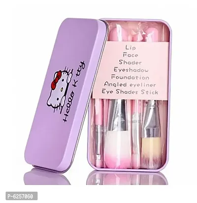 Hello Kitty 7 in 1 Makeup Brushes-thumb0