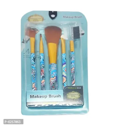5 in 1 Printed Makeup Brush