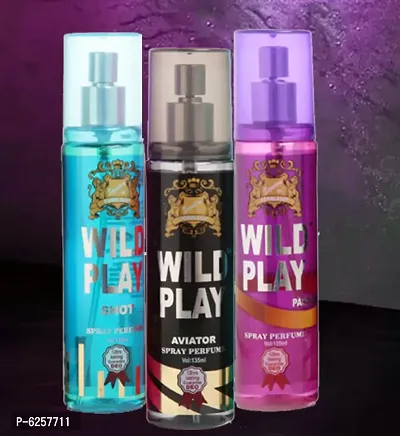 Wildplay 125ml Perfume Shot,Passion And Aviator-thumb2