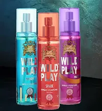 Wildplay 125ML perfumes Spark,Passion And Shot-thumb1