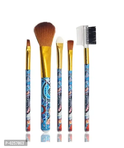5 in 1 Printed Makeup Brush-thumb2