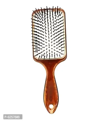 Plastic Handle Rectangle Hair Brush-thumb0