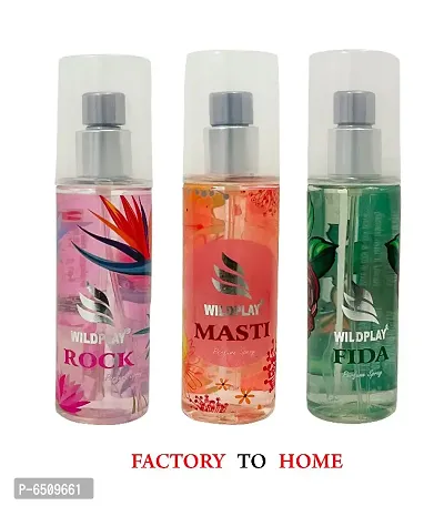 Set of Rock , Masti and Fida 50ml perfumes