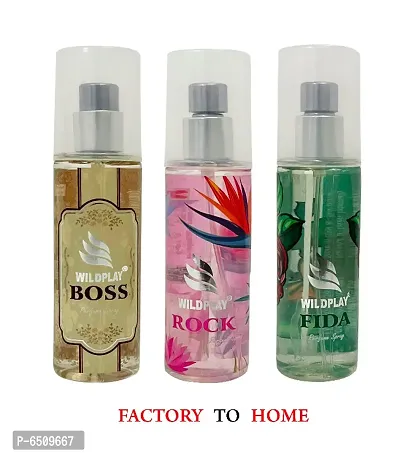 Set of Boss , Rock and Fida 50ml perfumes