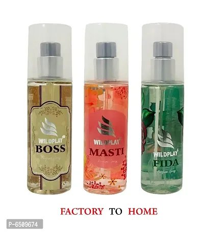 Set of Boss , Masti and Fida 50ml perfumes