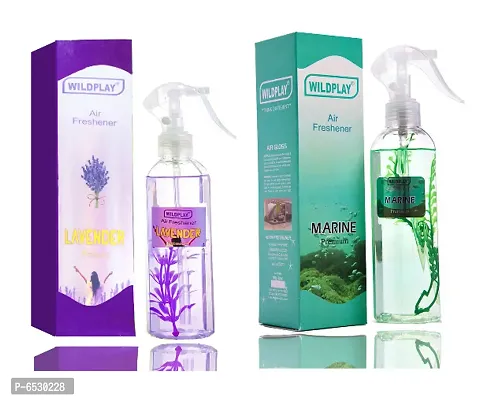 Lavender 250ml room freshener 1pc. and Marine 250ml room frreshener 1pc.