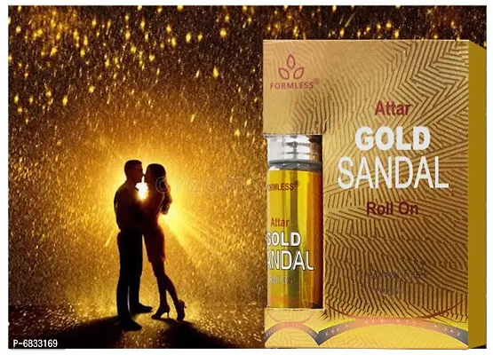 Gold Sandal Parfume Attar Rool On 7ml-thumb0