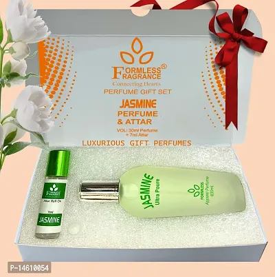 Formless 30ml Jasmine + 7ml Attar Jasmine Spray Perfume-thumb0