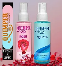 Quimper Rosy, Woody, Flory  Aquatic 125ml 1pc Each Room Air Freshener Spray-thumb1