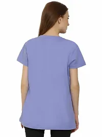 QUECY? Women's Cotton Round Neck Regular Fit Short Sleeve T-Shirt-thumb4