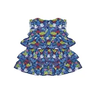 My Bub Midi Frock | Printed Frock with Shorts| Sleeveless Cotton Dress for Baby Girl | Casual Kids Wear-thumb2