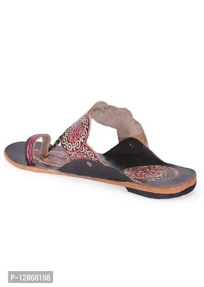 Style Socio Fashions Ethnic Kolhapuri Footwear (Black, Numeric_5)-thumb5